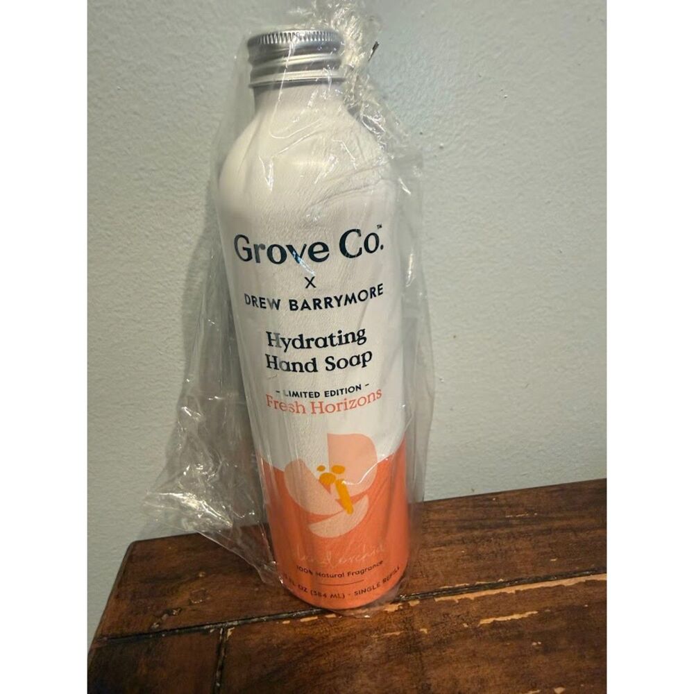 Grove Co. x Drew Barrymore Hydrating Hand Soap  limited edition, "Island Orchid"